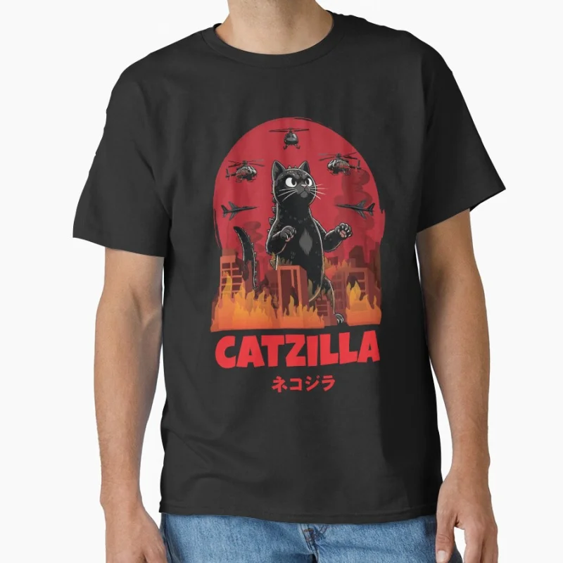 King of the meowsters Catzilla #0808 Vintage Japanese Monster Anime movie gift T shirt for cat lover Large size Tops
King of the meowsters Catzilla #0808 Vintage Japanese Monster Anime movie gift T shirt for cat lover Large size Tops