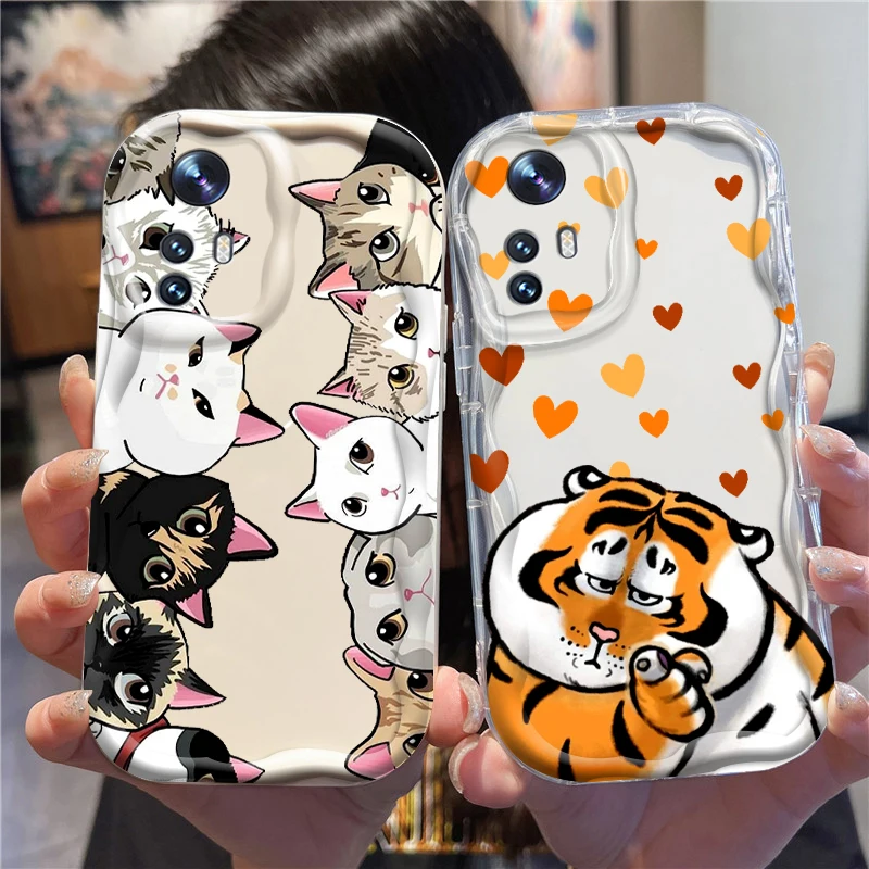 Cat Tiger Cute Cartoon Art For Xiaomi Mi 14 12 12T 11 Lite Poco M6 X6 X5 X4 X3 M3 F4 Pro GT NFC 5G Wave Oil Back Phone Case
Cat Tiger Cute Cartoon Art For Xiaomi Mi 14 12 12T 11 Lite Poco M6 X6 X5 X4 X3 M3 F4 Pro GT NFC 5G Wave Oil Back Phone Case