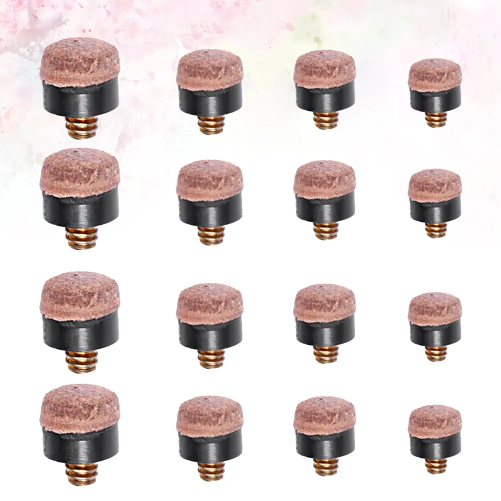 40Pcs Billiard Cue Accessories Screw-in Tips 10 11 12 13Mm Replacement Heads Strengthen Cue Performance
40Pcs Billiard Cue Accessories Screw-in Tips 10 11 12 13Mm Replacement Heads Strengthen Cue Performance