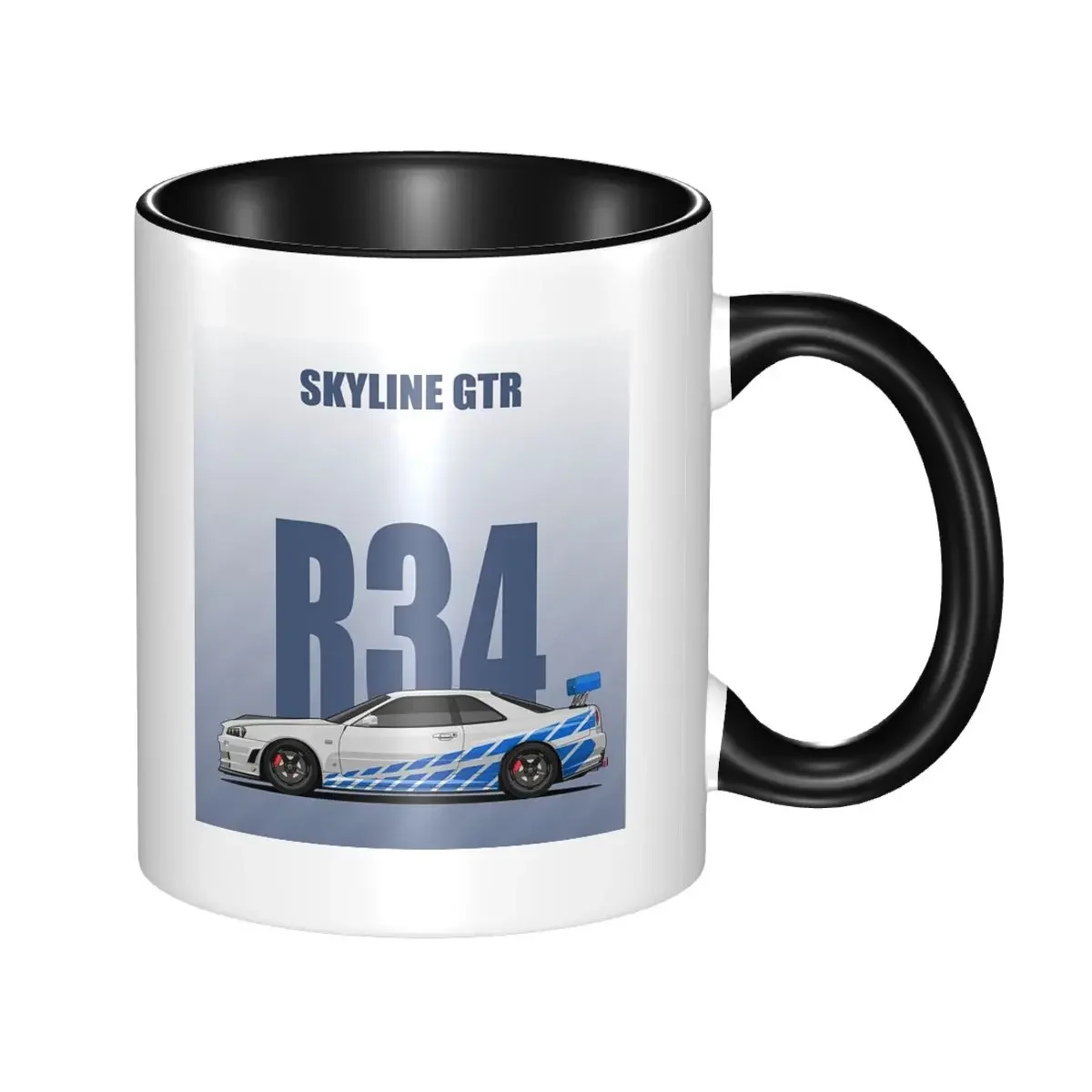 Забавная керамическая кружка Skyline GTR R34 для кофе, чая, молока, напитков, подарок для женщин и мужчин
Забавная керамическая кружка Skyline GTR R34 для кофе, чая, молока, напитков, подарок для женщин и мужчин