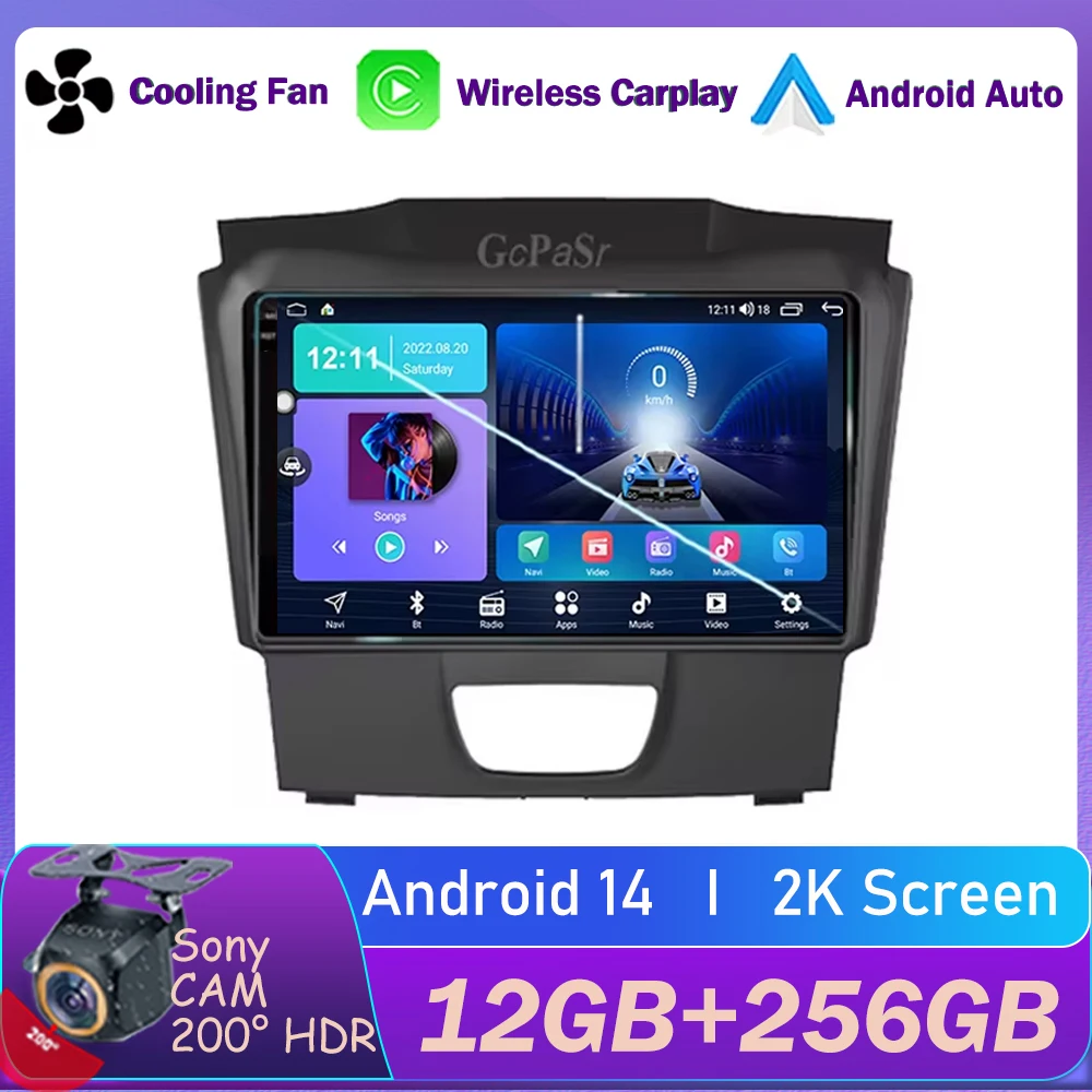 Carplay For Isuzu D-MAX Dmax MU-X Mux Car Radio Android Auto Multimedia Video Stereo Player GPS Navigation 2DIN DVD WIFI Screen
Carplay For Isuzu D-MAX Dmax MU-X Mux Car Radio Android Auto Multimedia Video Stereo Player GPS Navigation 2DIN DVD WIFI Screen