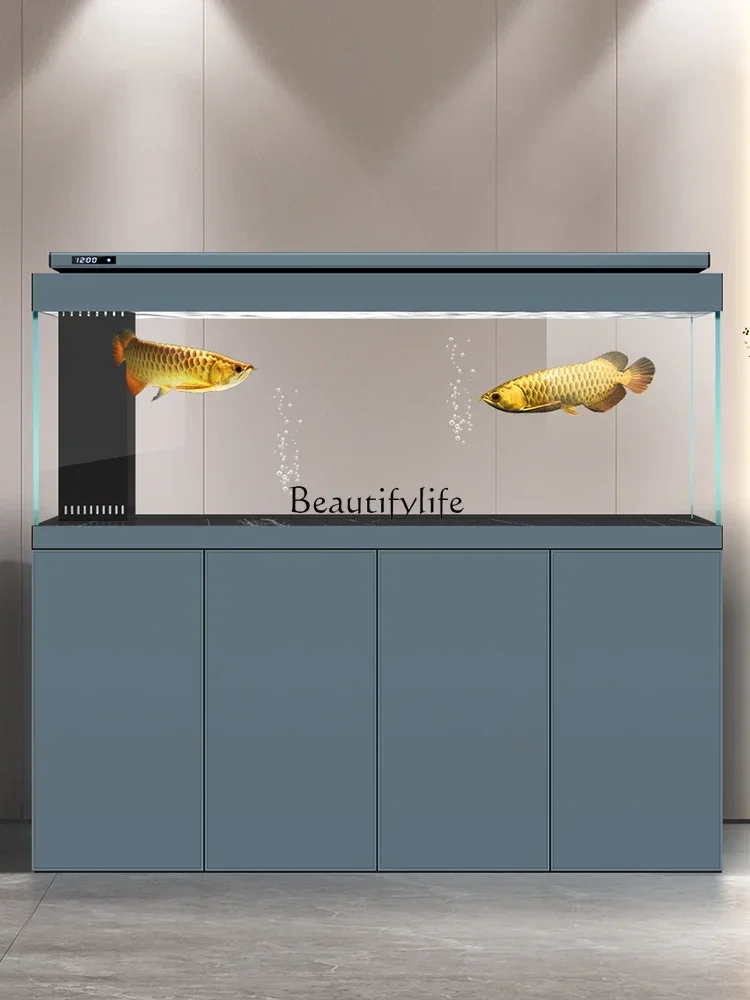 Dragon Fish Tank Super White Glass Living Room Home Landscape Intelligent Ecological Bottom Filter Aquarium
Dragon Fish Tank Super White Glass Living Room Home Landscape Intelligent Ecological Bottom Filter Aquarium
