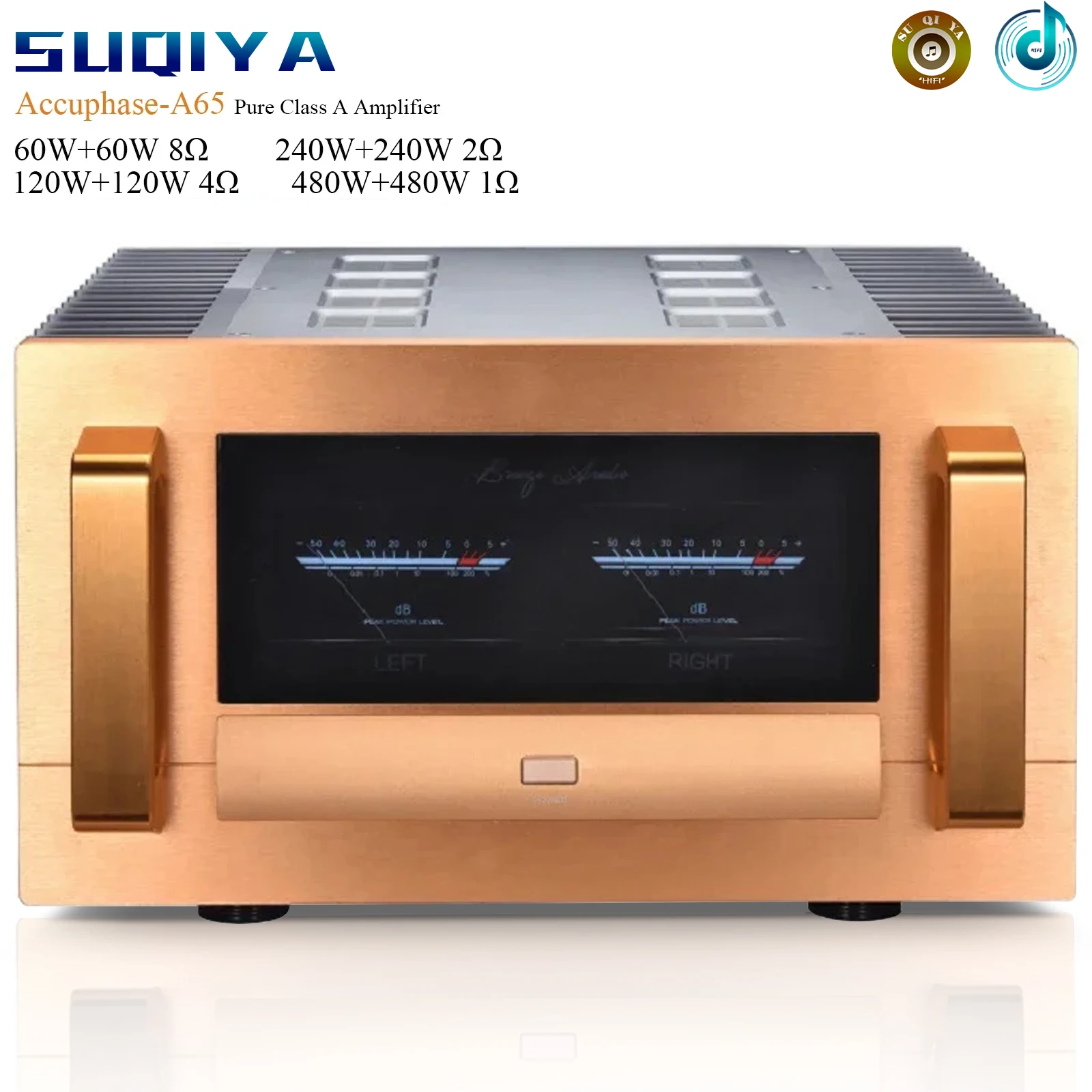 SUQIYA-Audio A65 Clase A Hifi Amplificador De Potencia Circuito De Accuphase-A65 De Referencia
SUQIYA-Audio A65 Clase A Hifi Amplificador De Potencia Circuito De Accuphase-A65 De Referencia
