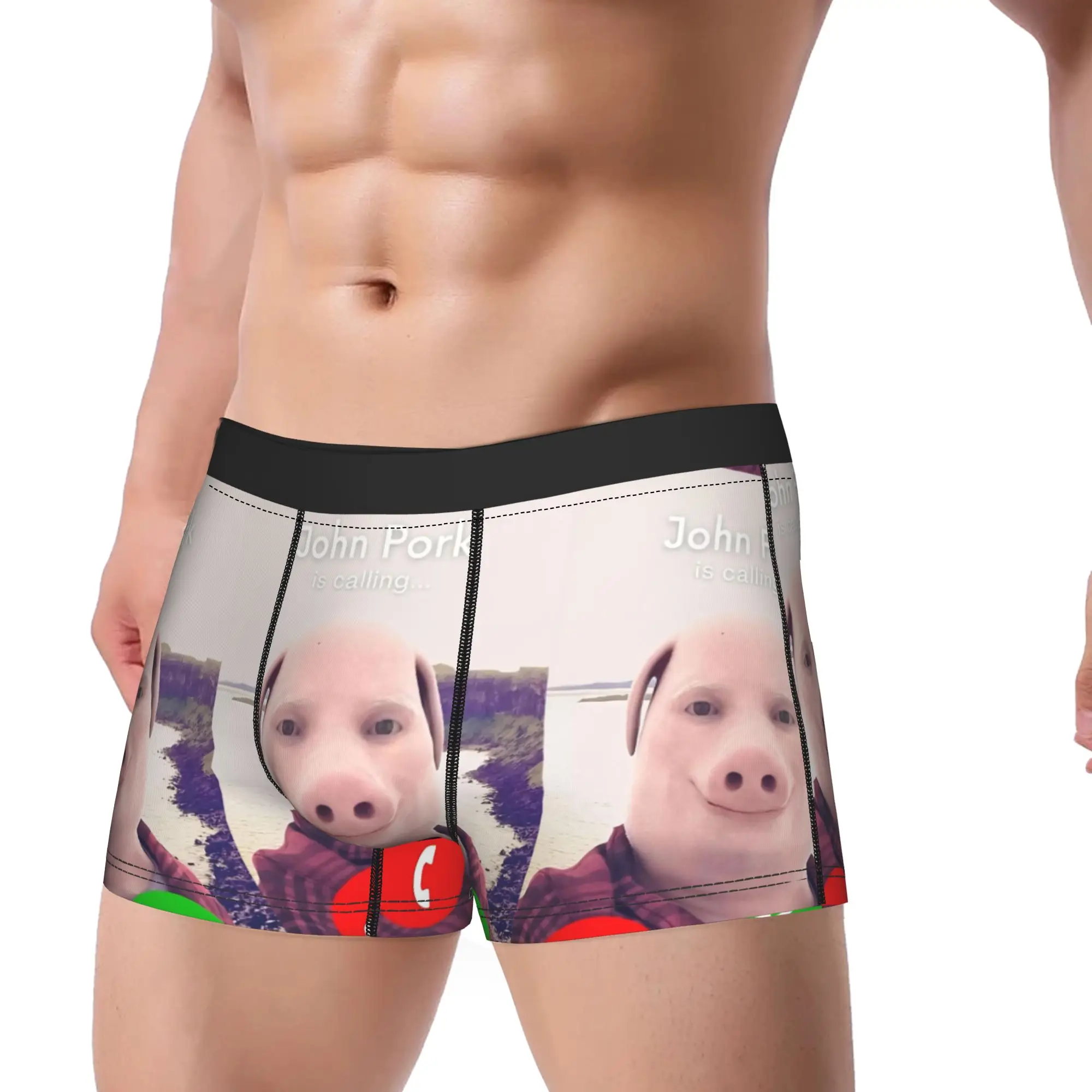 John Pork Is Calling Shorts Briefs Underwear Trenky Man Comfortable Trunk Custom DIY Plus Size Panties
John Pork Is Calling Shorts Briefs Underwear Trenky Man Comfortable Trunk Custom DIY Plus Size Panties
