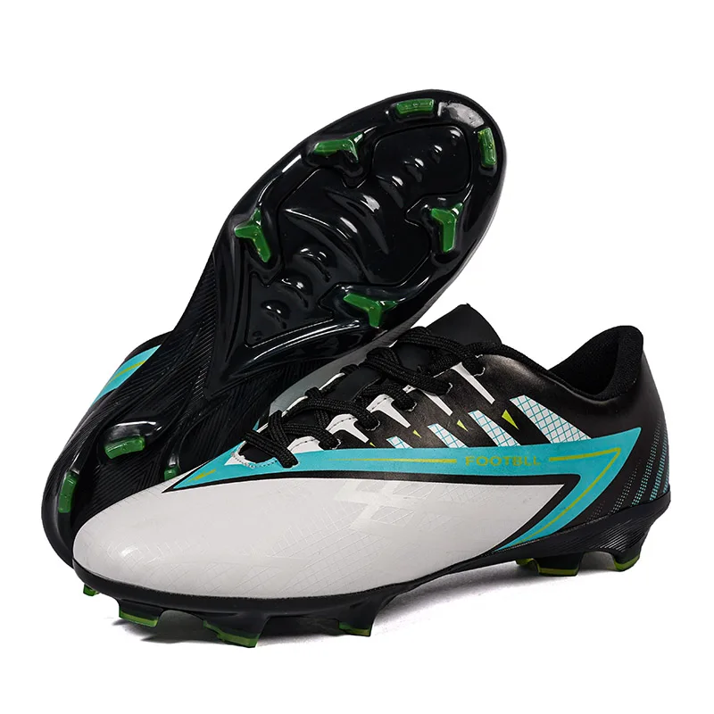 Men Football Shoes Outdoor Soccer Sport Long Spike Ankle Boot Youth Training Sneakers Big Size Black White
Men Football Shoes Outdoor Soccer Sport Long Spike Ankle Boot Youth Training Sneakers Big Size Black White
