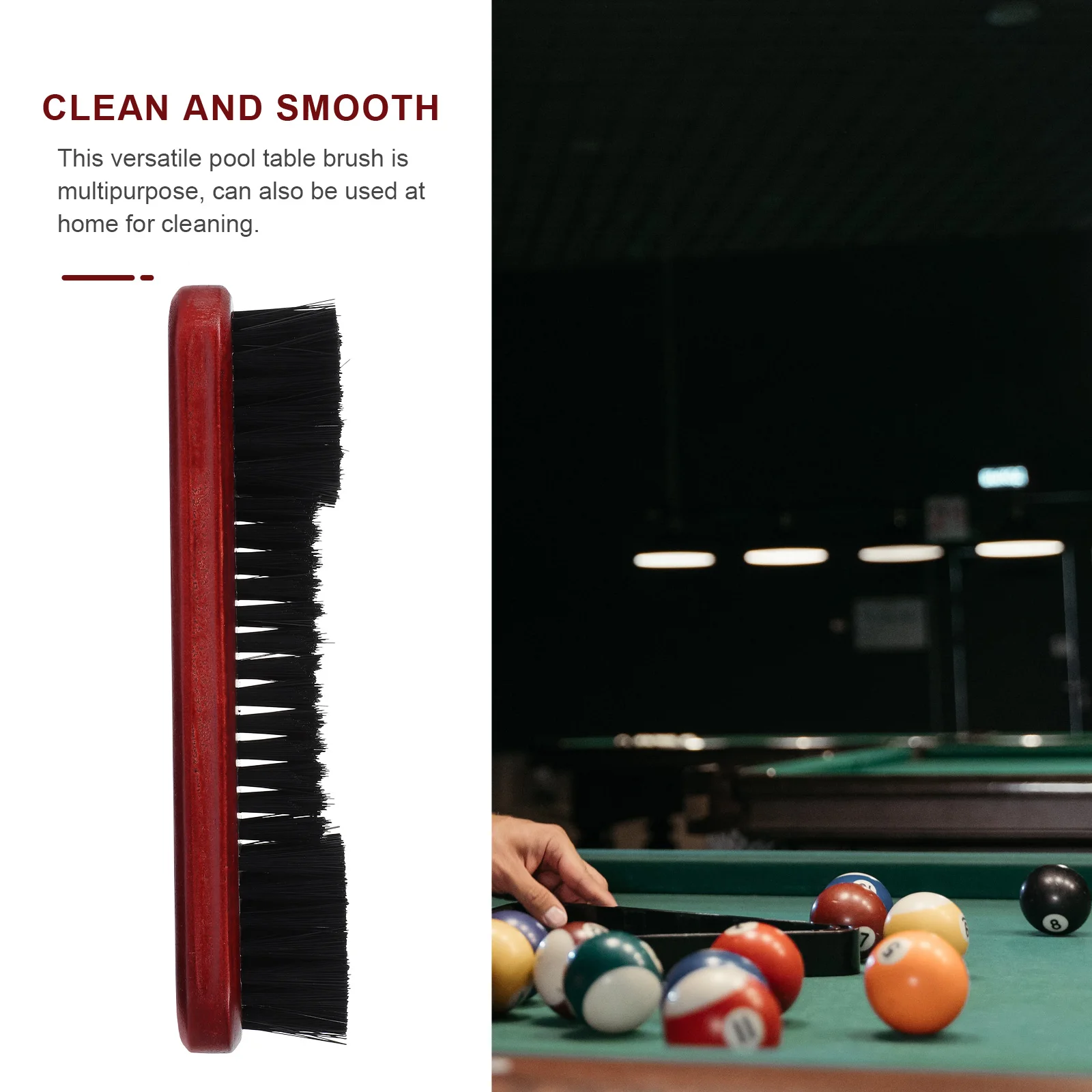 Billiards Cleaning Brush Brush Set Durable Pool Table Cleaner For Felt Multi-Use Cleaning Tool Billiard Table Rail Pool
Billiards Cleaning Brush Brush Set Durable Pool Table Cleaner For Felt Multi-Use Cleaning Tool Billiard Table Rail Pool