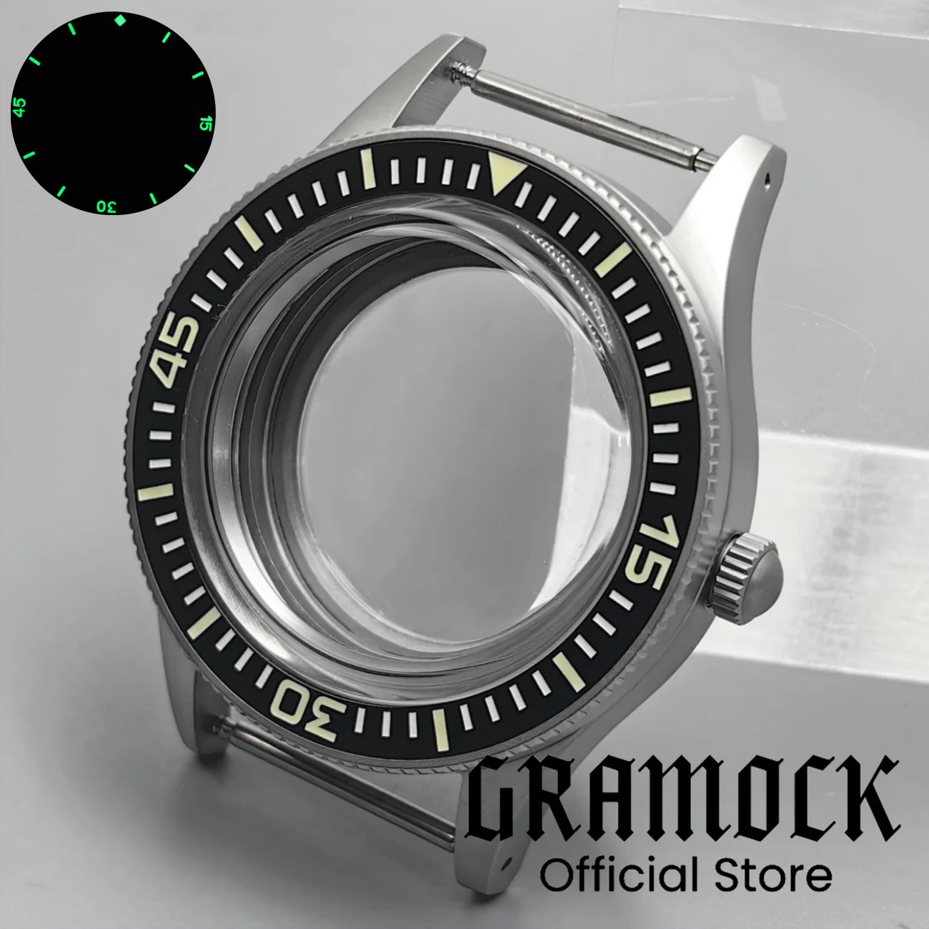 Matte Sandblast Case 40mm Dome Glass Retro 50-FATHOMS Case 10ATM For NH35 NH36 ETA2824 PT5000 Miyota9015 Movement Luminous Bezel
Matte Sandblast Case 40mm Dome Glass Retro 50-FATHOMS Case 10ATM For NH35 NH36 ETA2824 PT5000 Miyota9015 Movement Luminous Bezel