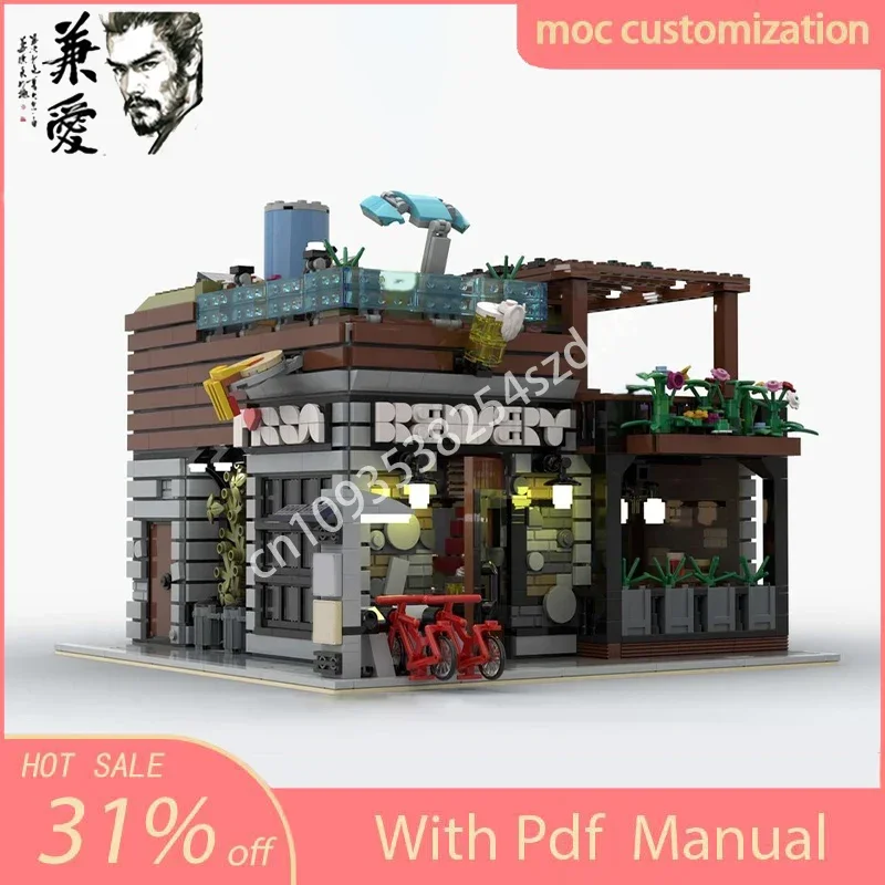 NEW 2375PCS Moc Brewery & Pizza Place Architecture Model Building Blocks DIY Kids Holiday Gift Creative Assembly Bricks
NEW 2375PCS Moc Brewery & Pizza Place Architecture Model Building Blocks DIY Kids Holiday Gift Creative Assembly Bricks