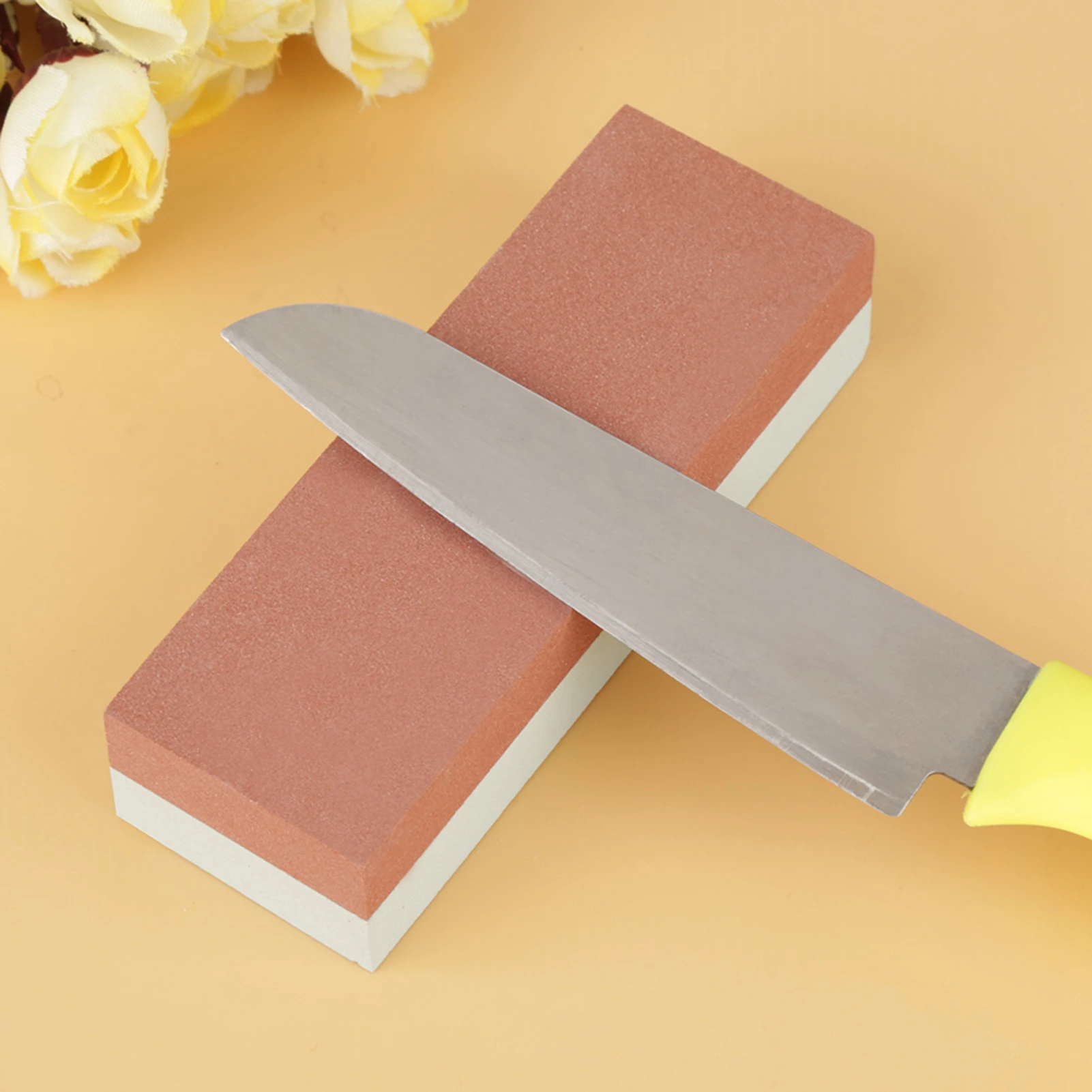 Grindstone Double side Corundum Whetstone Two Sides 400&1500 Grit Kitchen Knife Sharpener Green & Red Corundum Sharpener Stone
Grindstone Double side Corundum Whetstone Two Sides 400&1500 Grit Kitchen Knife Sharpener Green & Red Corundum Sharpener Stone