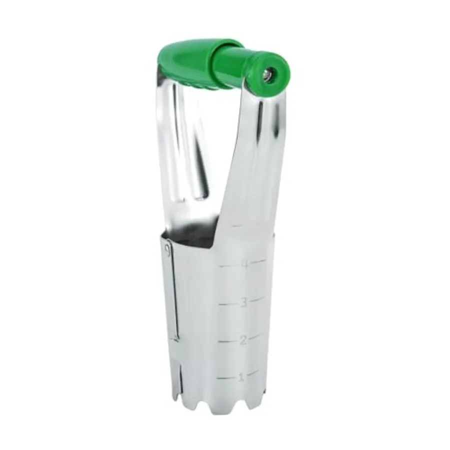 Bulb Planter Tool with Release Button4Inch Measurements Tulip Planting Tool Bulb Transplanter Bulb Digger for Removing Soil and
Bulb Planter Tool with Release Button4Inch Measurements Tulip Planting Tool Bulb Transplanter Bulb Digger for Removing Soil and