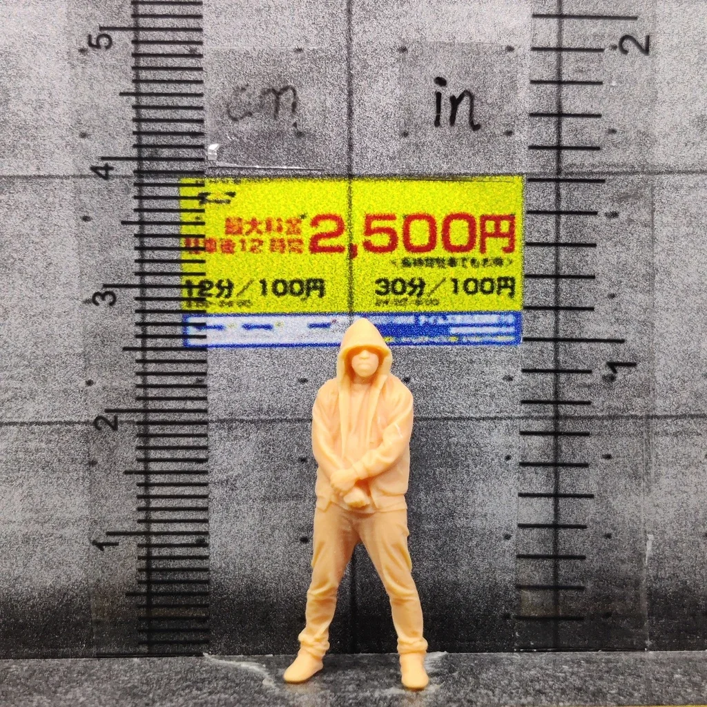 1/64 1/43 Scale Model ResinMen with Thick Lips In Sweater Hood Uncolored Miniature Diorama Hand-painted S703
1/64 1/43 Scale Model ResinMen with Thick Lips In Sweater Hood Uncolored Miniature Diorama Hand-painted S703