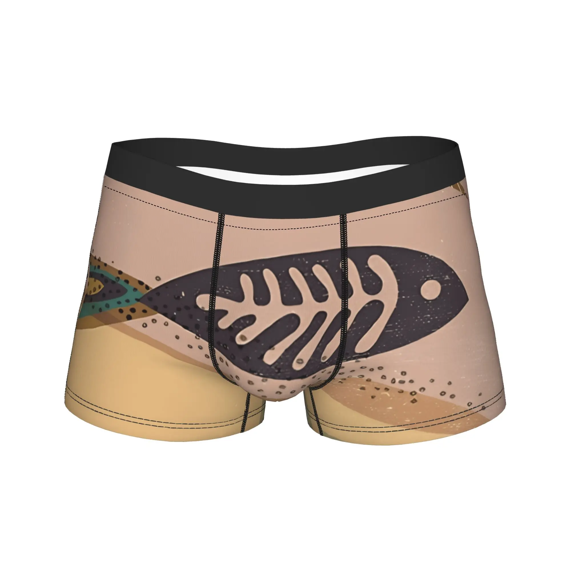 Retro Sardines Underwear Men Underpants Printing Classic Boxershorts Quality Boxer Brief Plus Size
Retro Sardines Underwear Men Underpants Printing Classic Boxershorts Quality Boxer Brief Plus Size