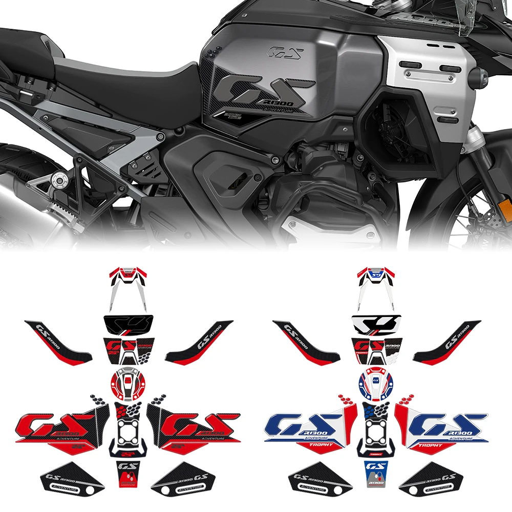 For BMW R 1300 GS ADV 2024 2025 R1300GS Adventure Racing Red Karakorum719 Tank 3D Stickers Tank Side Stickers Complete Kit
For BMW R 1300 GS ADV 2024 2025 R1300GS Adventure Racing Red Karakorum719 Tank 3D Stickers Tank Side Stickers Complete Kit