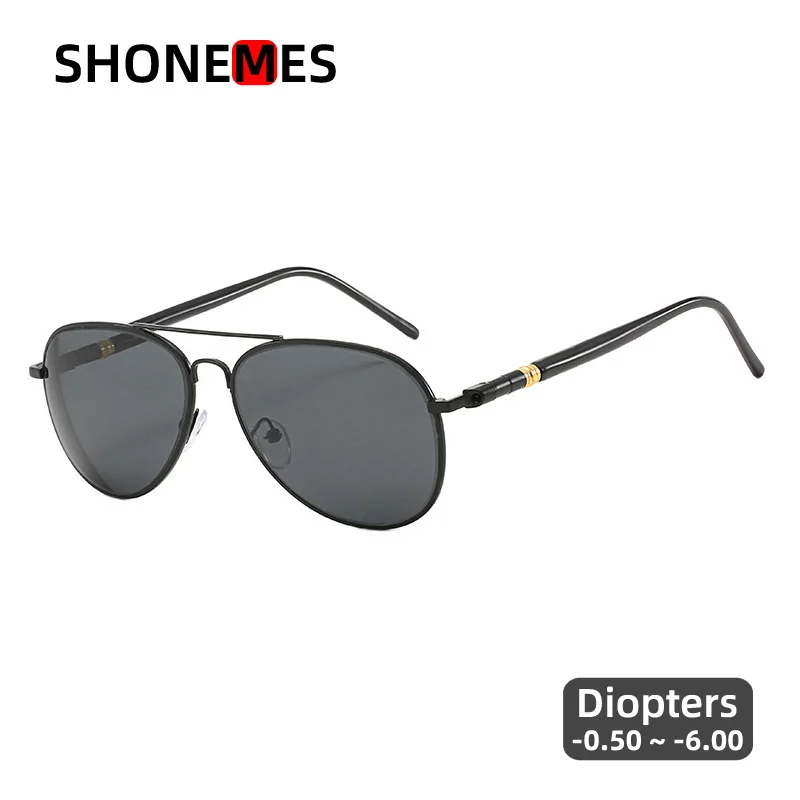 Shonemes Pilot Myopia Sunglasses Classic Shortsighted Shades Driving Myopic Glasses Diopter - 0.5 1 2 3 4 5 6 for Men Women
Shonemes Pilot Myopia Sunglasses Classic Shortsighted Shades Driving Myopic Glasses Diopter - 0.5 1 2 3 4 5 6 for Men Women