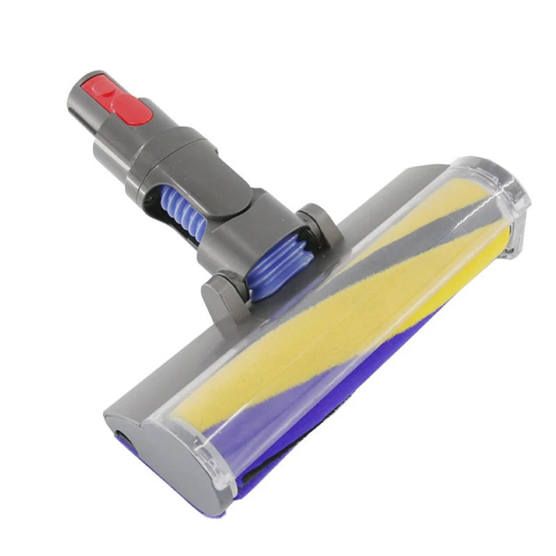 Моторизованная насадка для щетки для пола для Dyson V7 V8 V10 V11V15, запчасти для пылесоса, мягкая бархатная роликовая щетка, замена всасывающей головки
Моторизованная насадка для щетки для пола для Dyson V7 V8 V10 V11V15, запчасти для пылесоса, мягкая бархатная роликовая щетка, замена всасывающей головки