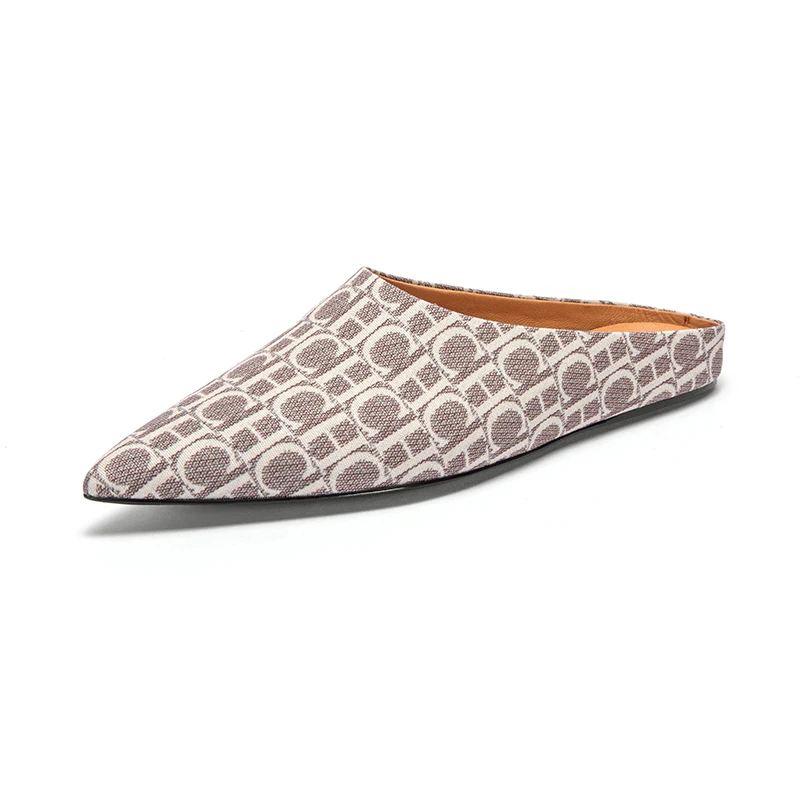 CHCH Women's Sandals Summer Fashion Pointed Toe Slippers Letter Printed Flat Comfort Slippers
CHCH Women's Sandals Summer Fashion Pointed Toe Slippers Letter Printed Flat Comfort Slippers
