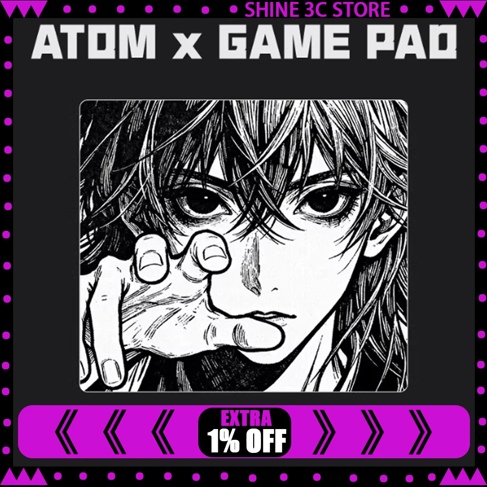 ATOM Resin Gaming Mousepad FPS Control and Speed Mouse Pad Skidproof Waterproof For CSGO APEX Valorant Pc Accessories Gifts
ATOM Resin Gaming Mousepad FPS Control and Speed Mouse Pad Skidproof Waterproof For CSGO APEX Valorant Pc Accessories Gifts