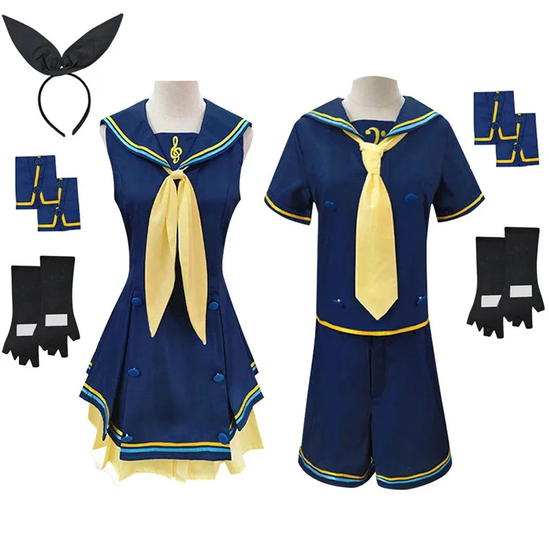 Rin Len Halloween Uniform Cosplay Complete Costumes sets accessories women men suit
Rin Len Halloween Uniform Cosplay Complete Costumes sets accessories women men suit