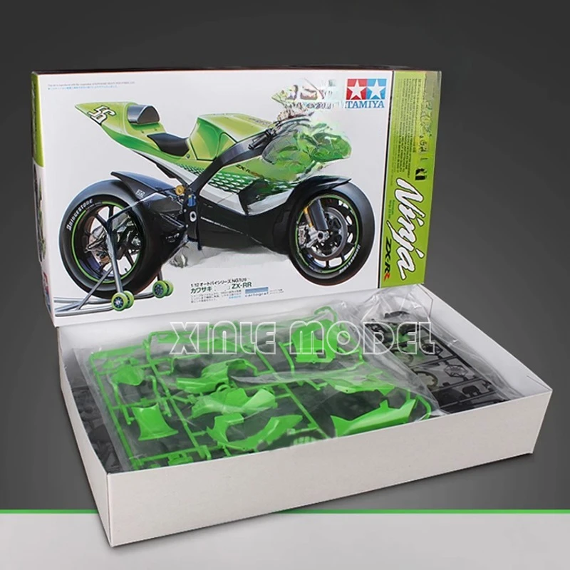 Комплект модели мотоцикла TAMIYA в масштабе 14109 Мотоцикл ZX-RR 1/12 Коллекция игрушечных моделей для хобби
Комплект модели мотоцикла TAMIYA в масштабе 14109 Мотоцикл ZX-RR 1/12 Коллекция игрушечных моделей для хобби