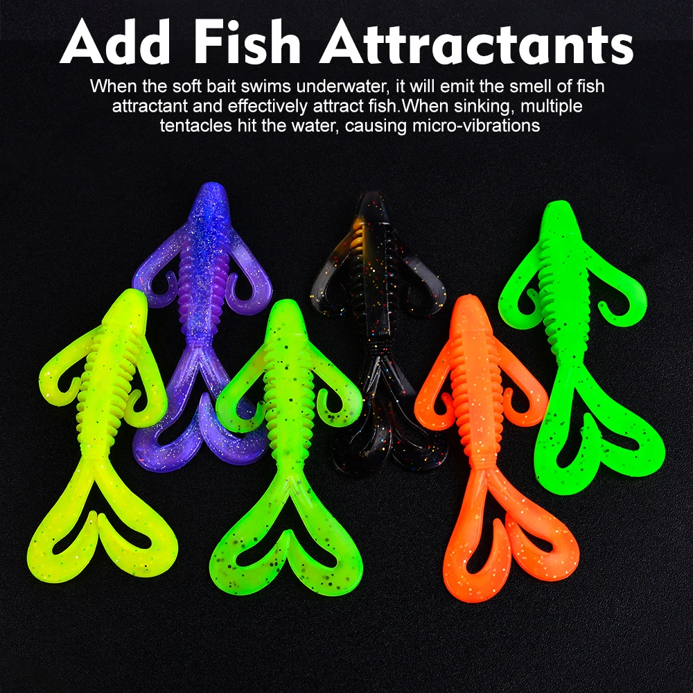 Sunlure 5pcs/Bag New Craw fishing Lure Swallow Bug 9cm&7.3g Fishing Bait 6 Color Soft Plastic Worm Swimbaits for Bass Pike Trout
Sunlure 5pcs/Bag New Craw fishing Lure Swallow Bug 9cm&7.3g Fishing Bait 6 Color Soft Plastic Worm Swimbaits for Bass Pike Trout
