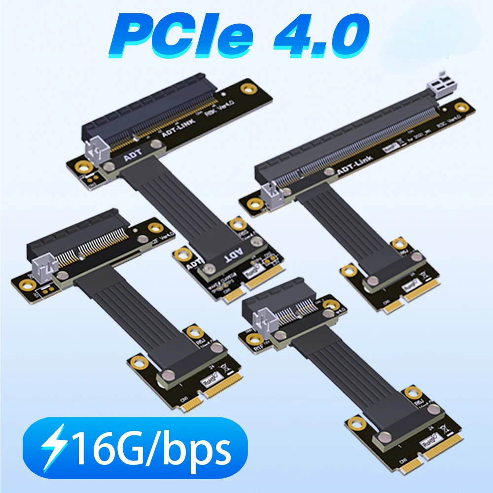 Удлинительный кабель Mini-PCIe к PCIe X1 X4 X8 X16, Райзер PCI Express 4,0 1x 4x для ноутбука, промышленное управление, беспроводная сетевая карта
Удлинительный кабель Mini-PCIe к PCIe X1 X4 X8 X16, Райзер PCI Express 4,0 1x 4x для ноутбука, промышленное управление, беспроводная сетевая карта