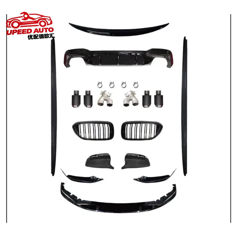 Suitable for STLF Body 5 Series G30 G38 2016-2020 to MP Small Kit with Front Lip Grille Side Skirts Rear Diffuser Pipes
Suitable for STLF Body 5 Series G30 G38 2016-2020 to MP Small Kit with Front Lip Grille Side Skirts Rear Diffuser Pipes