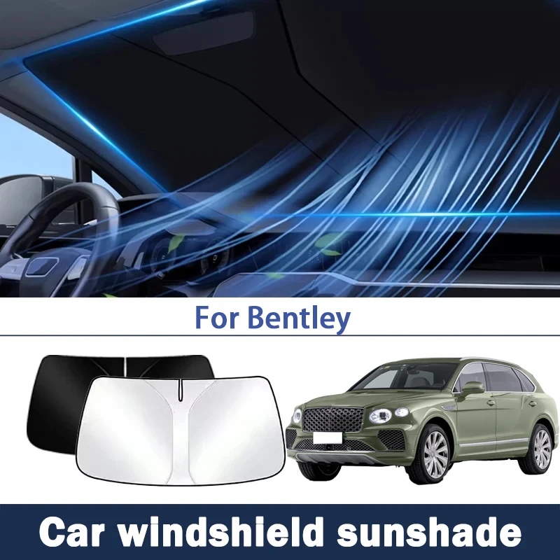Suitable for Bentley Mulsanne Continental GT Bentayga Flying Spur car sunshade front sunscreen curtain heat shield
Suitable for Bentley Mulsanne Continental GT Bentayga Flying Spur car sunshade front sunscreen curtain heat shield