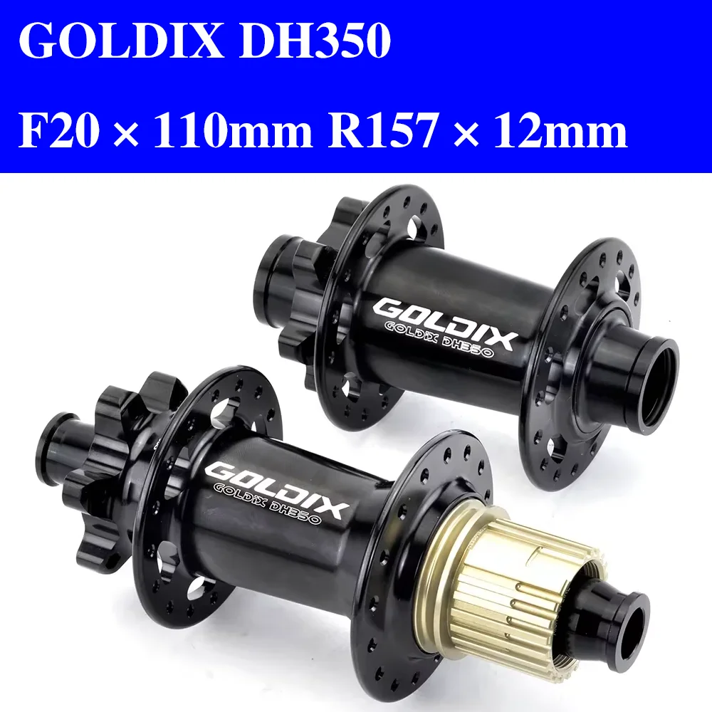 GOLDIX DH350 Сверхмощная ступица для горного велосипеда, 6-болтовый дисковый тормоз для DH AM, ступица для горного велосипеда с трещоткой 52T 157x12 110x20 32H 
GOLDIX DH350 Сверхмощная ступица для горного велосипеда, 6-болтовый дисковый тормоз для DH AM, ступица для горного велосипеда с трещоткой 52T 157x12 110x20 32H