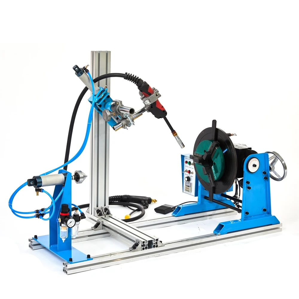 Applicable to HD-100 Combinatorial Welding Positioner 100KG Rotary Turntable With WP400 Chuck Pneumatic Torch Holder Center Hold
Applicable to HD-100 Combinatorial Welding Positioner 100KG Rotary Turntable With WP400 Chuck Pneumatic Torch Holder Center Hold