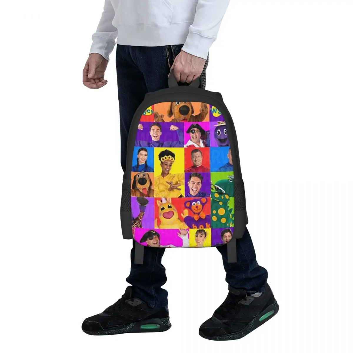 The Wiggles Tv Show Music Band Student Backpack School Bag Hiking Travel Daypack for Boys Girls Fashion Bookbag Shoulder Bags
The Wiggles Tv Show Music Band Student Backpack School Bag Hiking Travel Daypack for Boys Girls Fashion Bookbag Shoulder Bags