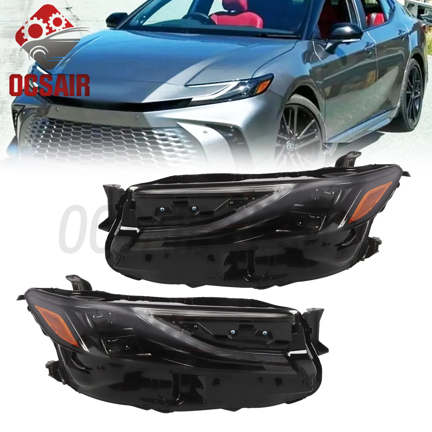 for 2024 2025 Toyota Camry XSE XLE Headlight LED Assembly with DRL Turn Signal Lights Electroplating High Configuration
for 2024 2025 Toyota Camry XSE XLE Headlight LED Assembly with DRL Turn Signal Lights Electroplating High Configuration