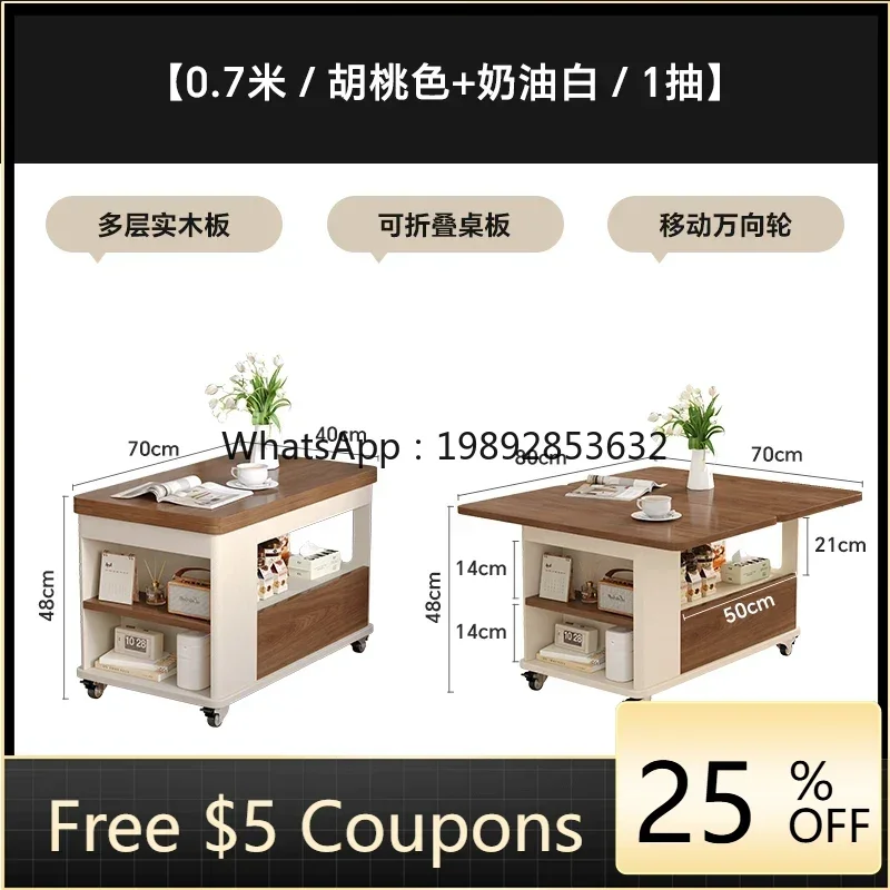 GZ removable folding side table coffee table cream wind trolley small multi-functional tea table
GZ removable folding side table coffee table cream wind trolley small multi-functional tea table