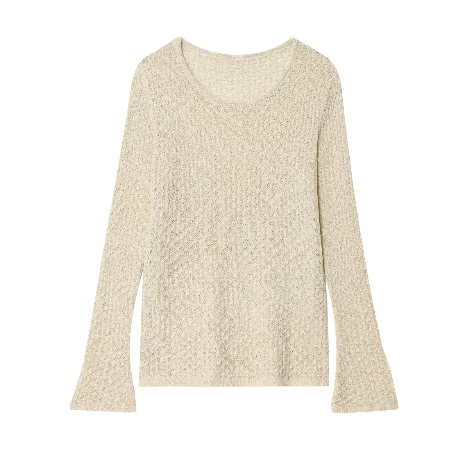 Fall New Arrival Mesh Straight-Cut Collar Fashion Long-Sleeve Top Elegant and Minimalist Casual and Stylish
Fall New Arrival Mesh Straight-Cut Collar Fashion Long-Sleeve Top Elegant and Minimalist Casual and Stylish