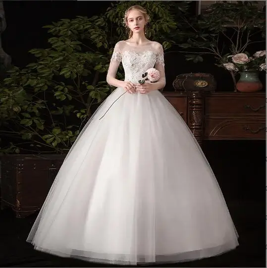 Women's Vestidos De Novia Simple Wedding Dresses Summer Lace Appliques A-Line Bridal Gown
Women's Vestidos De Novia Simple Wedding Dresses Summer Lace Appliques A-Line Bridal Gown