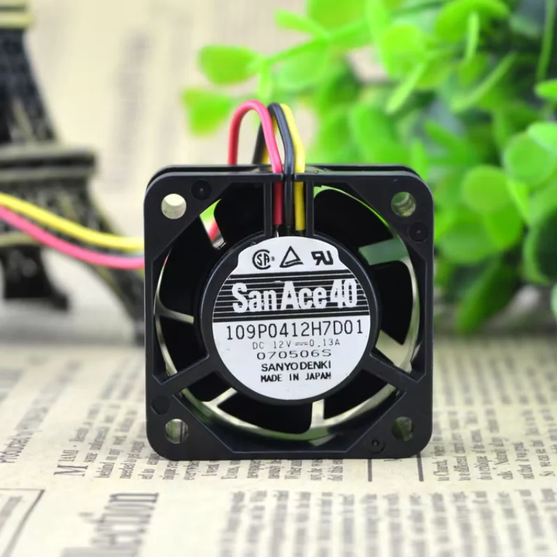 Sanyo Denki 109P0412H7D01 DC 12 В 0,13 А 40x40x20 мм 3-проводной охлаждающий вентилятор для сервера
Sanyo Denki 109P0412H7D01 DC 12 В 0,13 А 40x40x20 мм 3-проводной охлаждающий вентилятор для сервера