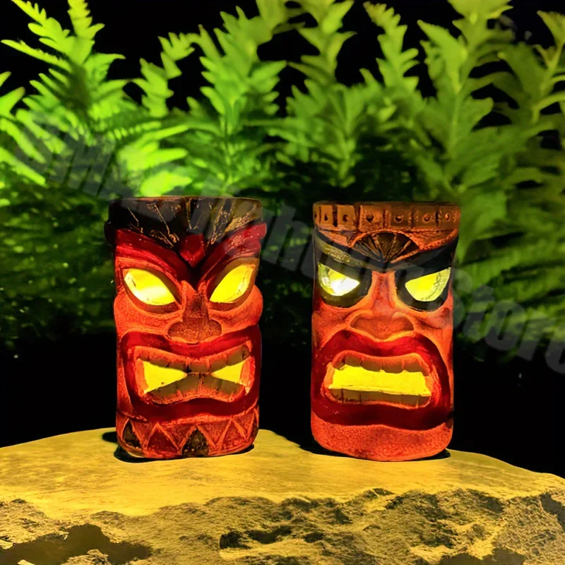 Лампа на солнечной батарее tiki bar totem, уличное украшение для двора, балкона, сада, двора, газона
Лампа на солнечной батарее tiki bar totem, уличное украшение для двора, балкона, сада, двора, газона