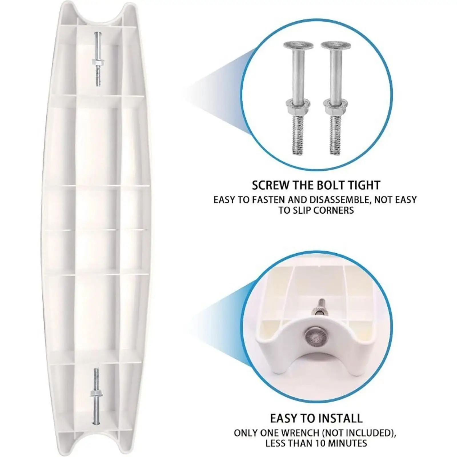 Swimming Pool Ladder Pedal Strong ABS Step Plate Replacement Tread for in Ground Pool Entry Access
Swimming Pool Ladder Pedal Strong ABS Step Plate Replacement Tread for in Ground Pool Entry Access