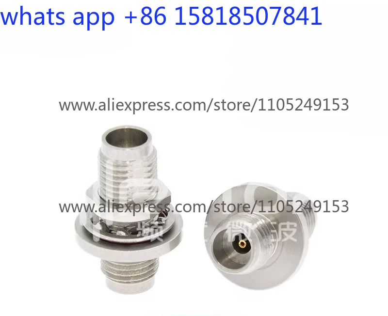2.4Mm to 2.4mm high frequency test adapter, RF connector, millimeter wave adapter 50GHz
2.4Mm to 2.4mm high frequency test adapter, RF connector, millimeter wave adapter 50GHz