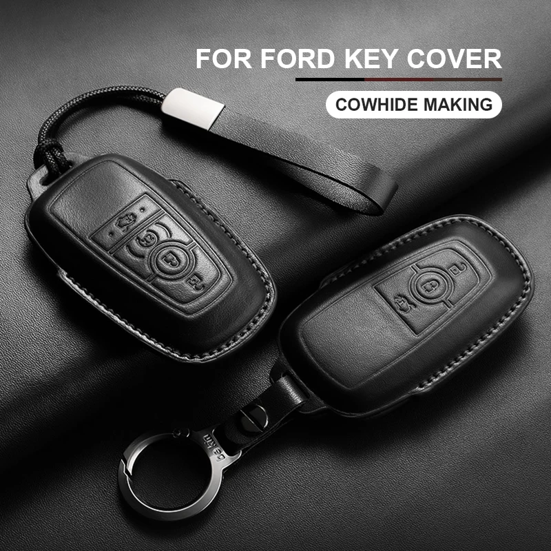 Leather Car Key Case Cover For Ford Focus Explorer Edge Mustang Fusion Mondeo Kuka Escape F250 F350 F450 F550 Galaxy Accessories
Leather Car Key Case Cover For Ford Focus Explorer Edge Mustang Fusion Mondeo Kuka Escape F250 F350 F450 F550 Galaxy Accessories