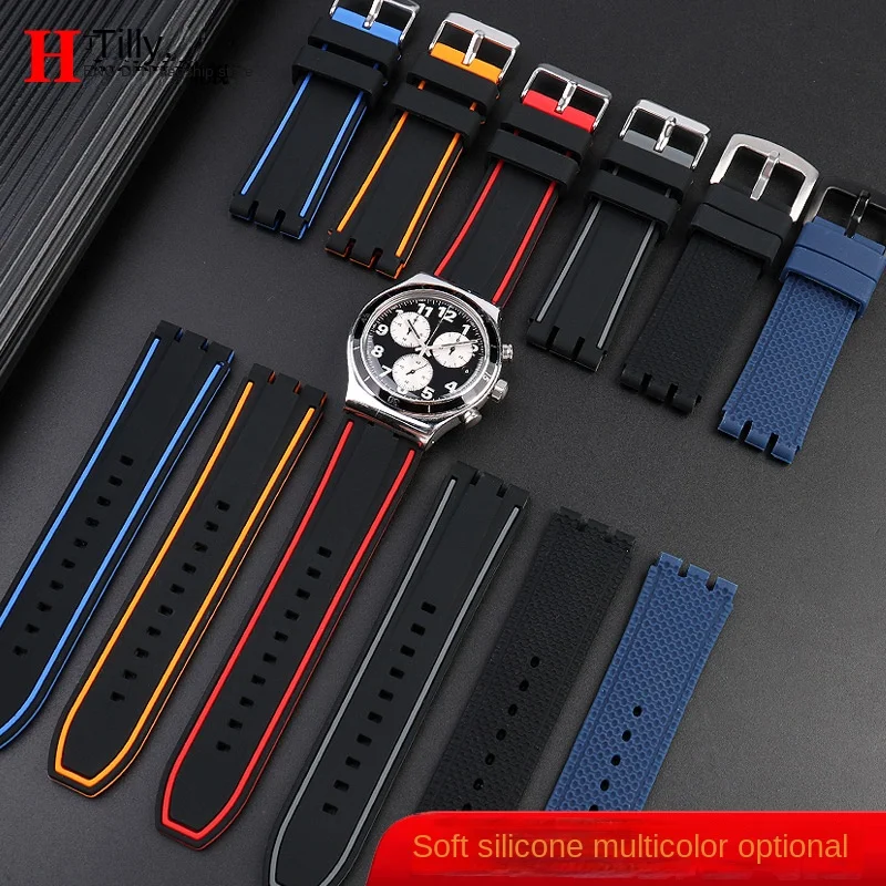 For Swatch Watch Strap YVS400 YVS451 YVB404 Rubber Watchband Silicone Waterproof Diving Sports Men's Wrist Band 19mm 20mm 21mm
For Swatch Watch Strap YVS400 YVS451 YVB404 Rubber Watchband Silicone Waterproof Diving Sports Men's Wrist Band 19mm 20mm 21mm