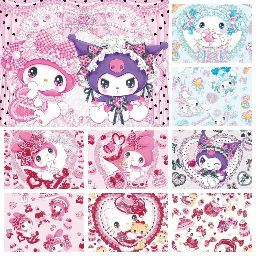 Sanrio Cute Kuromi and Hello Kitty Diamond Painting Kit Cross Stitch Embroidery Mosaic Art Home Decor Kids Gift
Sanrio Cute Kuromi and Hello Kitty Diamond Painting Kit Cross Stitch Embroidery Mosaic Art Home Decor Kids Gift