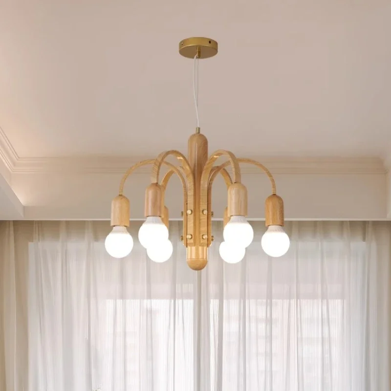 SANDYHA Nordic Led Pendant Light Vintage Walnut Chandelier Living Room Bedroom Dining Table Lighting Modern Ceiling Lamp Home
SANDYHA Nordic Led Pendant Light Vintage Walnut Chandelier Living Room Bedroom Dining Table Lighting Modern Ceiling Lamp Home