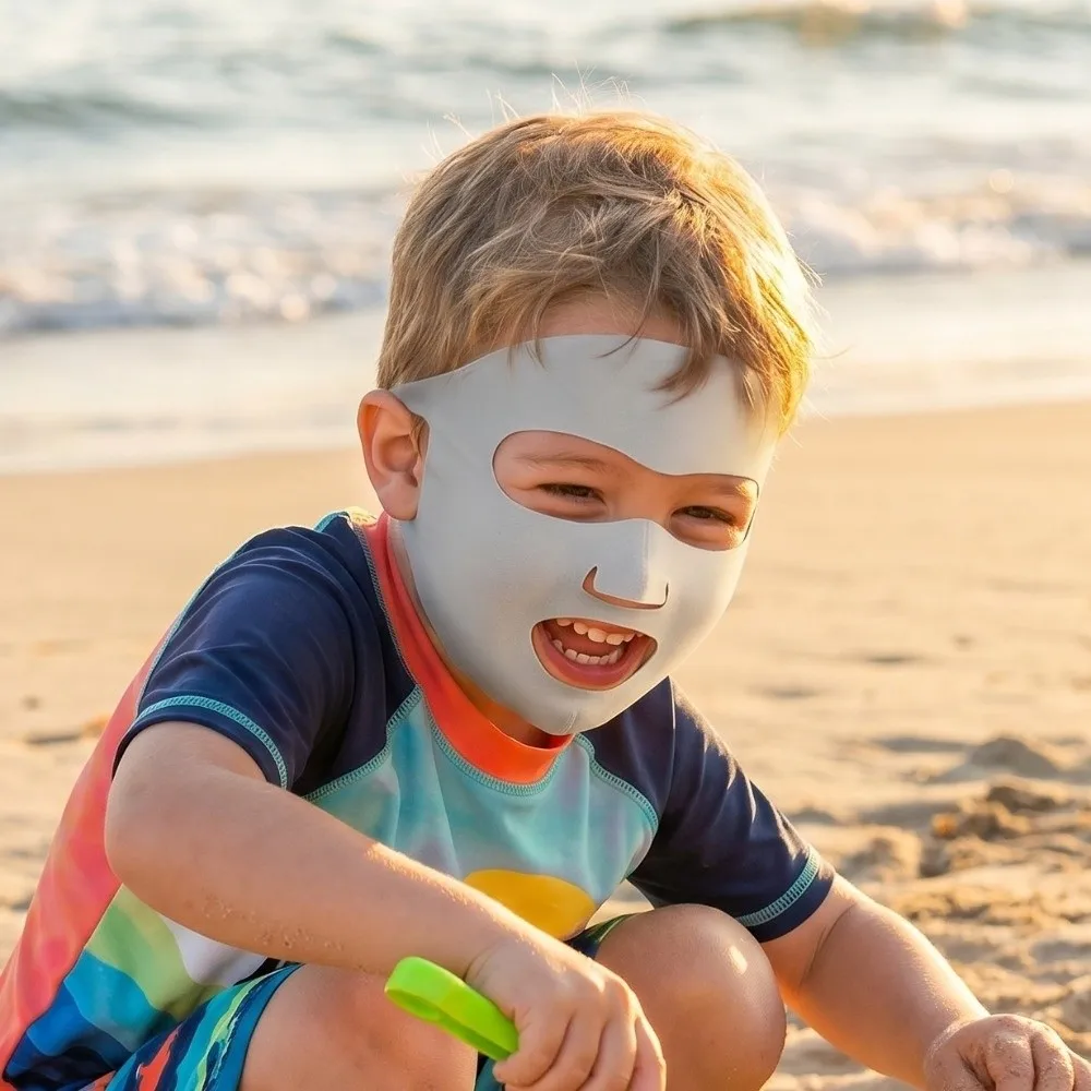 Open Nose Breathable Kids Full Face Mask Ice Silk Ear-mounted Sport Mask Jaw Wrapping Adjustable Strap Sunscreen Mask Summer
Open Nose Breathable Kids Full Face Mask Ice Silk Ear-mounted Sport Mask Jaw Wrapping Adjustable Strap Sunscreen Mask Summer