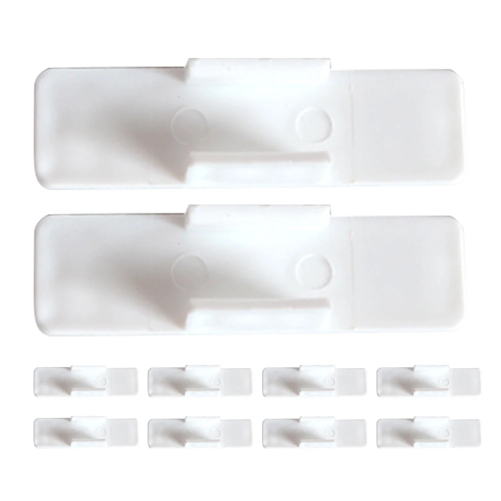 10Pcs Versatile Pen Buckles Self-Adhesive Plastic Clips For Gel Pens Whiteboard Markers Use Holder
10Pcs Versatile Pen Buckles Self-Adhesive Plastic Clips For Gel Pens Whiteboard Markers Use Holder