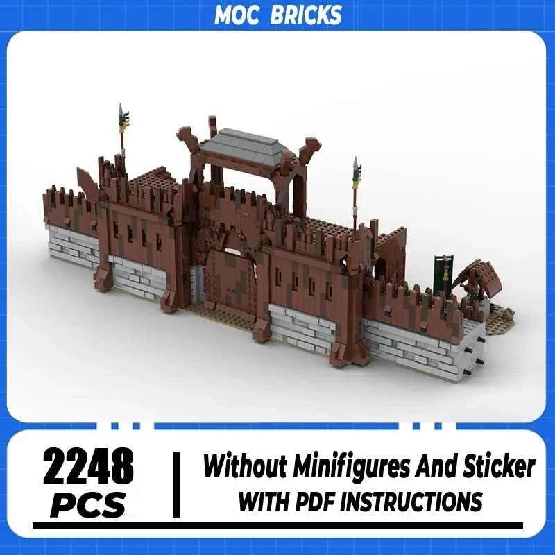 Magical Rings Moc Building Blocks Movie Scene UCS Great Walls Model Castle Bricks DIY Assembly Street View Toys Gifts
Magical Rings Moc Building Blocks Movie Scene UCS Great Walls Model Castle Bricks DIY Assembly Street View Toys Gifts
