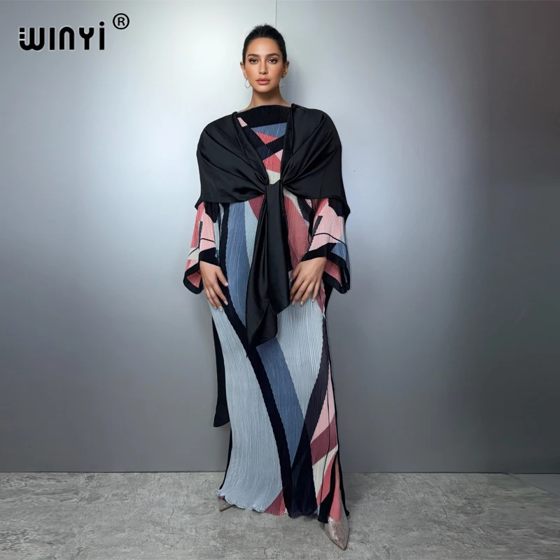 WINYI women's casual dresses Two-Piece Suit for Women Pleated Slim Dress And top Set Bohemian Dress boho abaya dubai luxury
WINYI women's casual dresses Two-Piece Suit for Women Pleated Slim Dress And top Set Bohemian Dress boho abaya dubai luxury