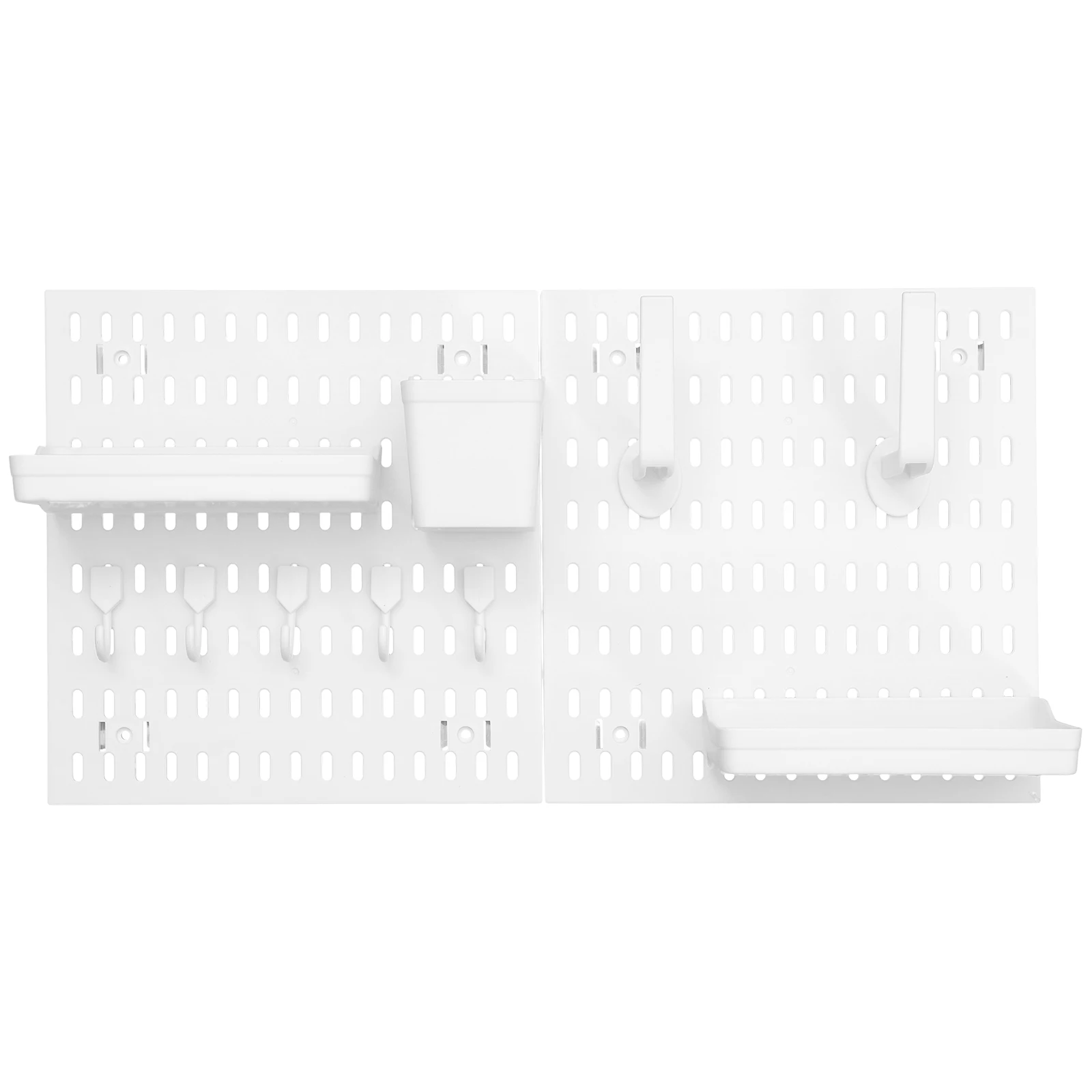 Organizer Wall Pegboard Rack Hooks Strong Pegboard With Hooks Load-bearing Plastic Bedroom Kitchen Teaching Aids
Organizer Wall Pegboard Rack Hooks Strong Pegboard With Hooks Load-bearing Plastic Bedroom Kitchen Teaching Aids