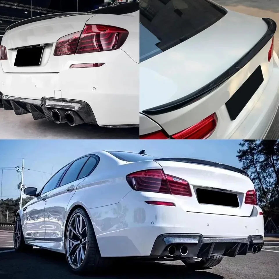 Glossy Black MP Style Rear Spoiler Wing for BMW 5 Series F10 Sedan 2011-2016 Vehicle Exterior Modification Accessory
Glossy Black MP Style Rear Spoiler Wing for BMW 5 Series F10 Sedan 2011-2016 Vehicle Exterior Modification Accessory