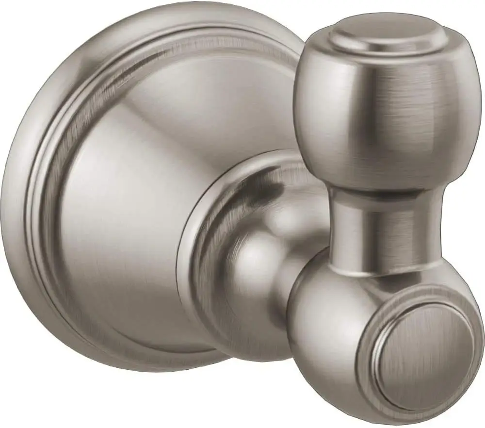 Bathroom Robe Hook, Stainless Steel Single Towel Hook with Durable Zinc Construction for Bath Hardware
Bathroom Robe Hook, Stainless Steel Single Towel Hook with Durable Zinc Construction for Bath Hardware