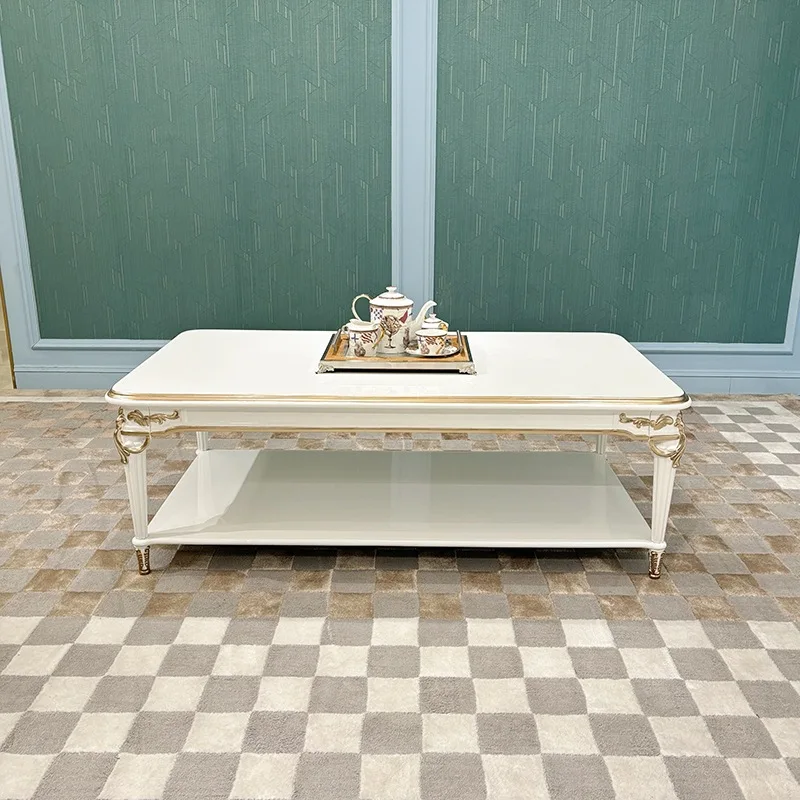 Французский журнальный столик из массива дерева, европейская роскошная прямоугольная мебель с резьбой по дереву
Французский журнальный столик из массива дерева, европейская роскошная прямоугольная мебель с резьбой по дереву